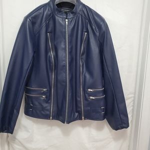 Plus size 18/20 Leather  Women jacket 🧥